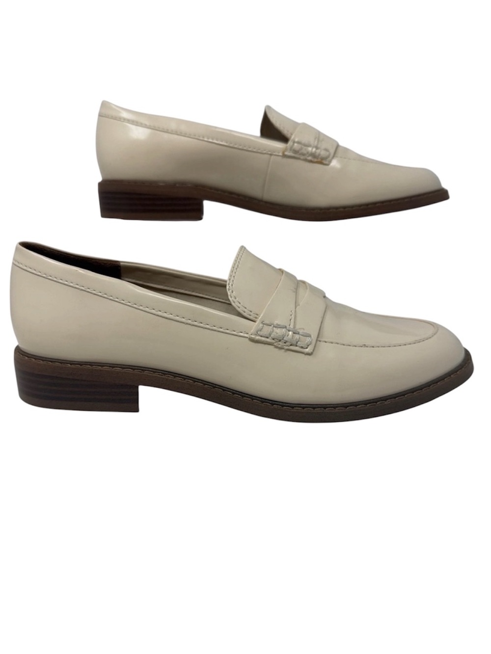 Franco Sarto Alora Creme/Ivory Penny Loafers Size 8.5